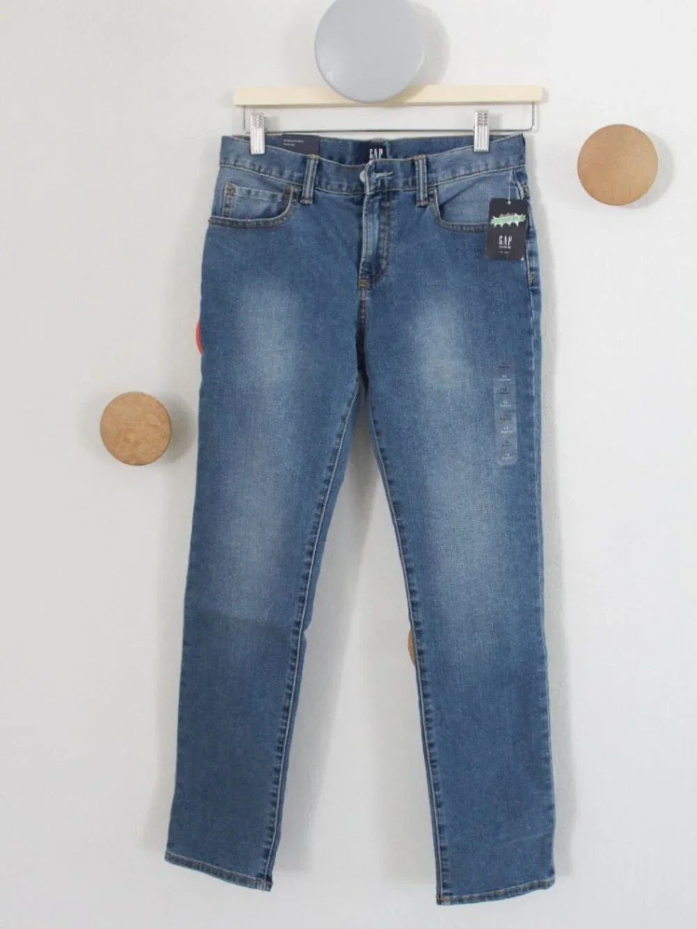 Gap Kids High Stretch Skinny Jeans Boys Size 14 Regular NEW NWT